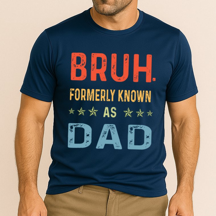 Bruh Formerly Known As Dad Performance Shirt