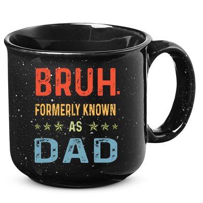 Bruh Formerly Known As Dad 15oz Campfire Ceramic Mug