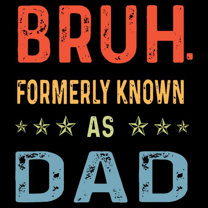 Bruh Formerly Known As Dad Cropped Pullover Crew