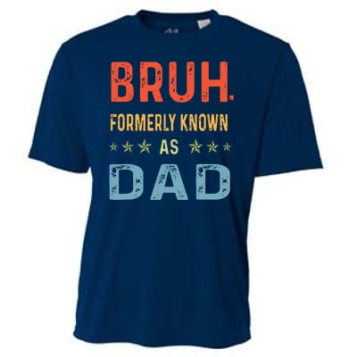 Bruh Formerly Known As Dad Cooling Performance Crew T-Shirt