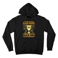 Black Father King Fathers Day Dad Husband Dope Leader Men Hoodie