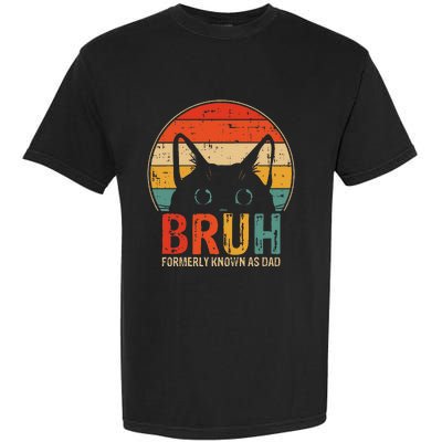 Bruh Formerly Known As Dad Funny Gifts For Dad Garment-Dyed Heavyweight T-Shirt