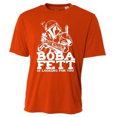 Boba Fett Looking For You Cooling Performance Crew T-Shirt