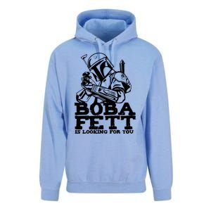 Boba Fett Looking For You Unisex Surf Hoodie