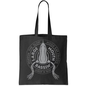 Bass Fishing Largemouth Bass Frog Fishing For Hogs Tote Bag