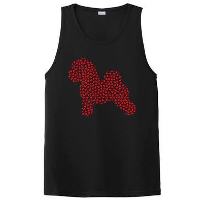 Bichon Frise Lover Valentine Gift Bichon Frise Valentine's PosiCharge Competitor Tank