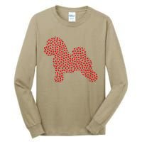 Bichon Frise Lover Valentine Gift Bichon Frise Valentine's Tall Long Sleeve T-Shirt