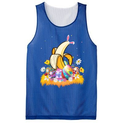 Banana Fruit Lover Easter Egg Funny Banana Easter Sunday Gift Mesh Reversible Basketball Jersey Tank