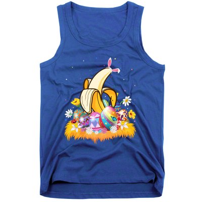 Banana Fruit Lover Easter Egg Funny Banana Easter Sunday Gift Tank Top