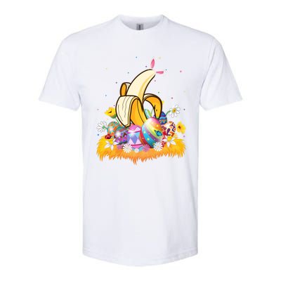 Banana Fruit Lover Easter Egg Funny Banana Easter Sunday Gift Softstyle CVC T-Shirt