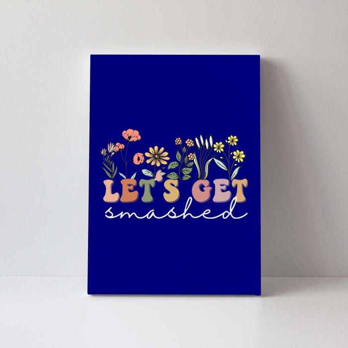 Bachelorette Fiesta LetS Get Smashed Gift Canvas