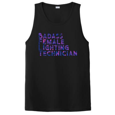 Badass Female Lighting Technician PosiCharge Competitor Tank