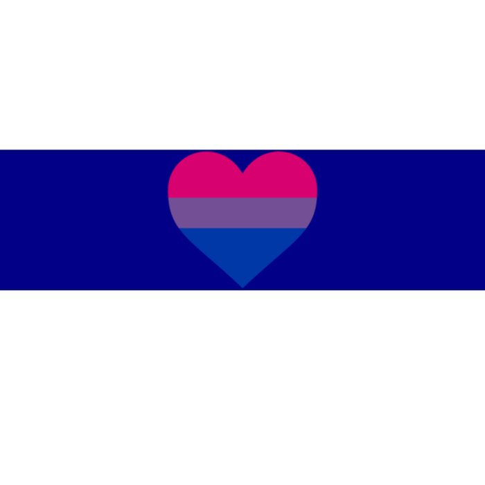 Bisexual Flag Lgbt Love Heart Pocket Print Pride March Gift Bumper Sticker