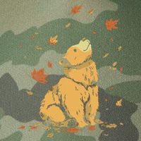 Bear Fall Leaf Tree Hello Autumn Thanksgiving Legacy Tie Dye Trucker Hat
