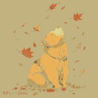 Bear Fall Leaf Tree Hello Autumn Thanksgiving Magnet
