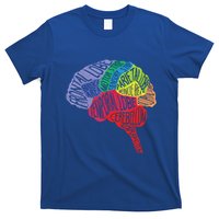 Brain Frontal Lobe Temporal Lobe Cerebellum Brainstem Funny Gift T-Shirt