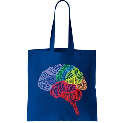 Brain Frontal Lobe Temporal Lobe Cerebellum Brainstem Funny Gift Bag