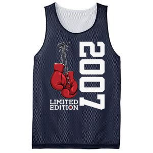 BOXING FIGHT LIMITED EDITION 2007 BOXER 16TH BIRTHDAY BOXES Mesh Reversible Basketball Jersey Tank