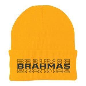 Brahmas Football Logo Knit Cap Winter Beanie