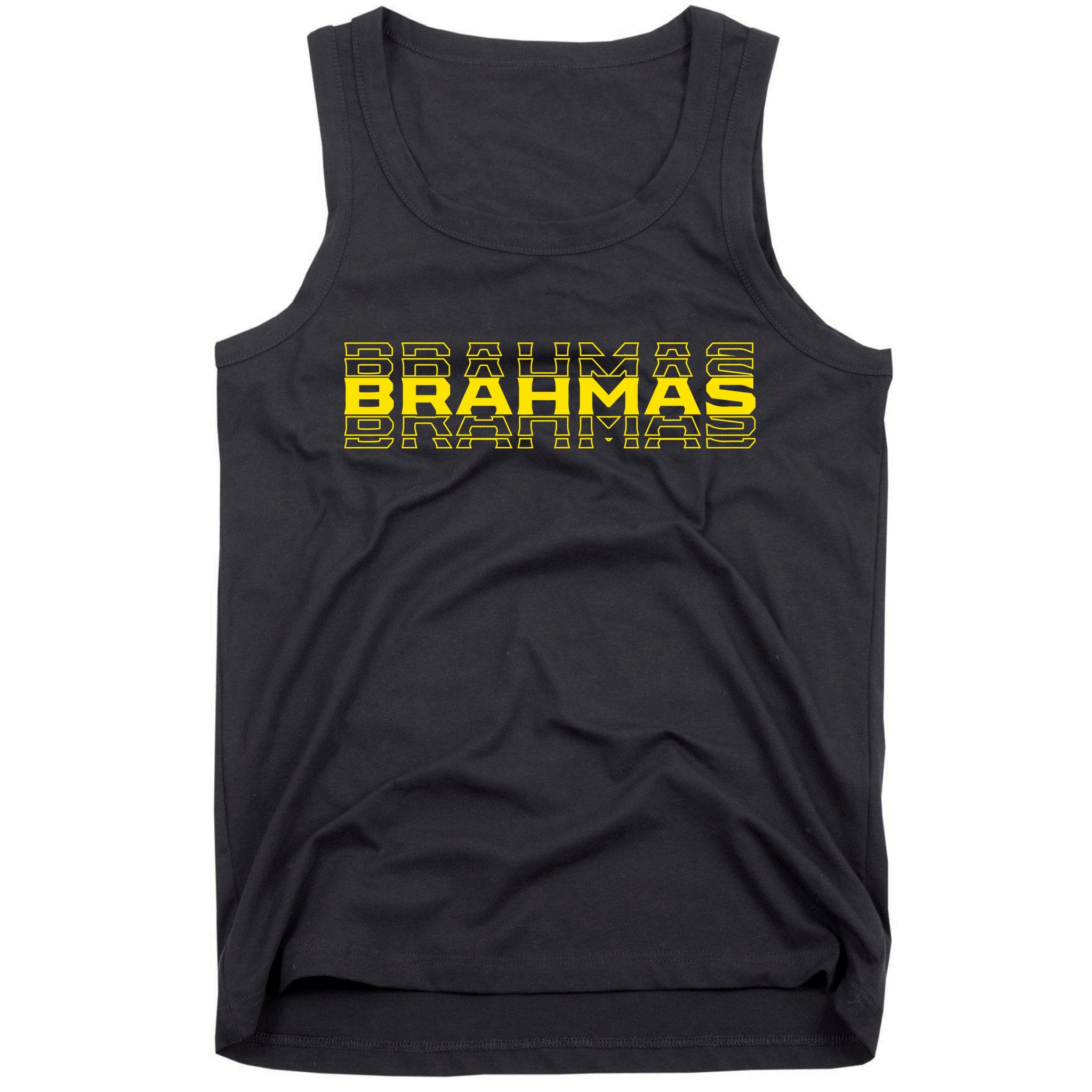 Brahmas Football Logo Tank Top