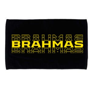 Brahmas Football Logo Microfiber Hand Towel