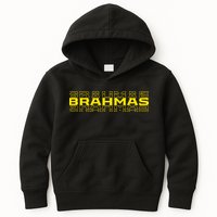 Brahmas Football Logo Kids Hoodie