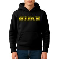 Brahmas Football Logo Kids Hoodie
