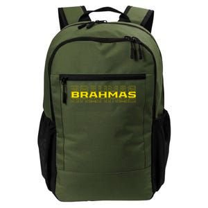 Brahmas Football Logo Daily Commute Backpack