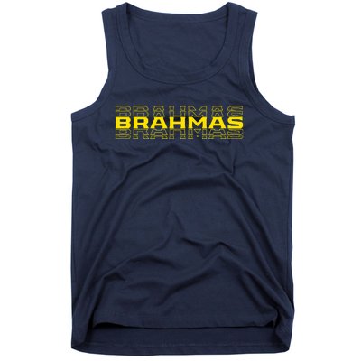 Brahmas Football Logo Tank Top