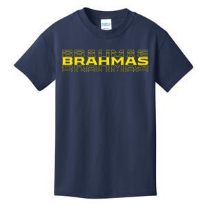 Brahmas Football Logo Kids T-Shirt