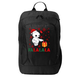 Baymax Fa La La La Christmas Fa La La La City Backpack