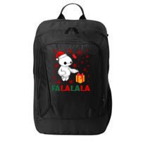 Baymax Fa La La La Christmas Fa La La La City Backpack