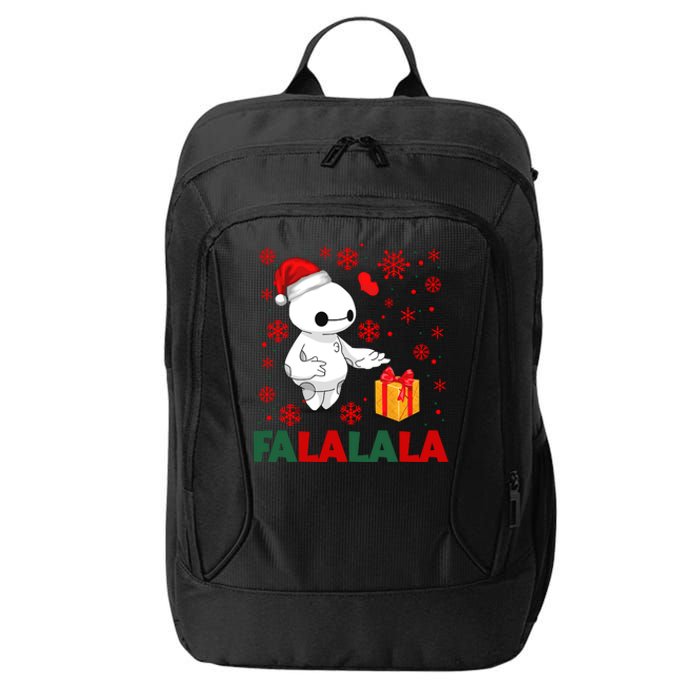 Baymax Fa La La La Christmas Fa La La La City Backpack