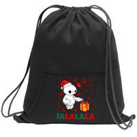 Baymax Fa La La La Christmas Fa La La La Sweatshirt Cinch Pack Bag