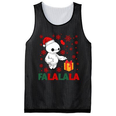 Baymax Fa La La La Christmas Fa La La La Mesh Reversible Basketball Jersey Tank