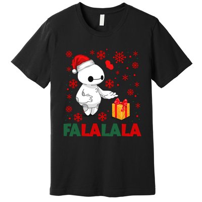 Baymax Fa La La La Christmas Fa La La La Premium T-Shirt