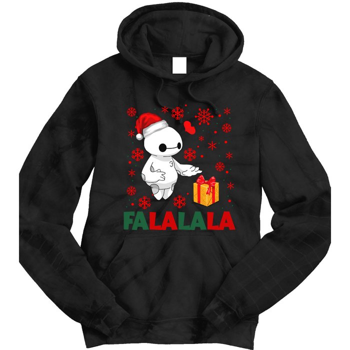 Baymax Fa La La La Christmas Fa La La La Tie Dye Hoodie