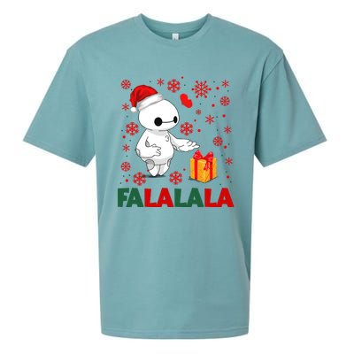 Baymax Fa La La La Christmas Fa La La La Sueded Cloud Jersey T-Shirt