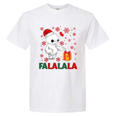 Baymax Fa La La La Christmas Fa La La La Garment-Dyed Heavyweight T-Shirt