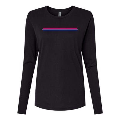 Bisexuality Flag LGBT Bi Pride Co. Womens Cotton Relaxed Long Sleeve T-Shirt