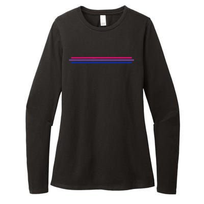 Bisexuality Flag LGBT Bi Pride Co. Womens CVC Long Sleeve Shirt