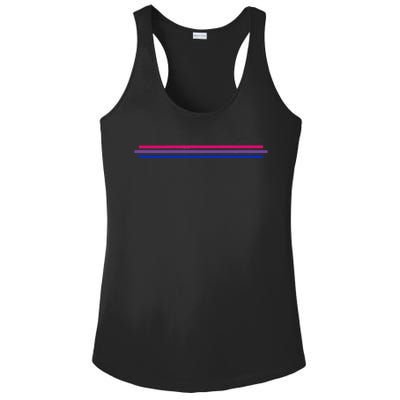 Bisexuality Flag LGBT Bi Pride Co. Ladies PosiCharge Competitor Racerback Tank