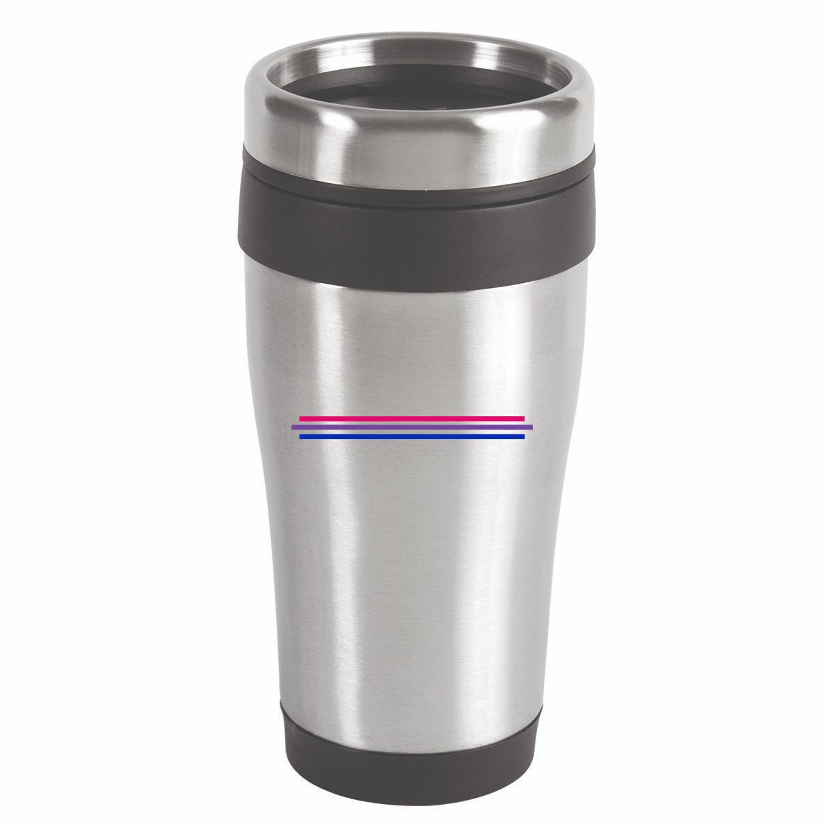 Bisexuality Flag LGBT Bi Pride Co. 16oz Travel Tumbler
