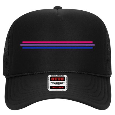 Bisexuality Flag LGBT Bi Pride Co. Trucker Hat