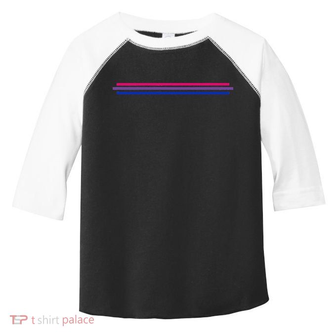 Bisexuality Flag LGBT Bi Pride Co. Toddler Fine Jersey T-Shirt