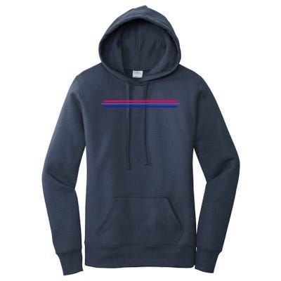 Bisexuality Flag LGBT Bi Pride Co. Women's Pullover Hoodie