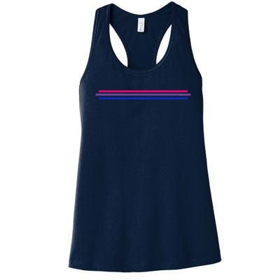 Bisexuality Flag LGBT Bi Pride Co. Women's Racerback Tank