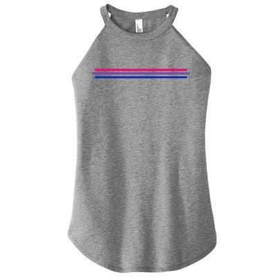 Bisexuality Flag LGBT Bi Pride Co. Women's Perfect Tri Rocker Tank