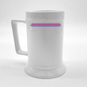 Bisexuality Flag LGBT Bi Pride Co. Beer Stein