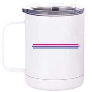 Bisexuality Flag LGBT Bi Pride Co. 12 oz Stainless Steel Tumbler Cup